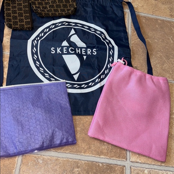 Skechers/BB/MONAT/PEACH BANDS totes/bags/zippered/pouches/cinch Bundle of 5 - Picture 7 of 11